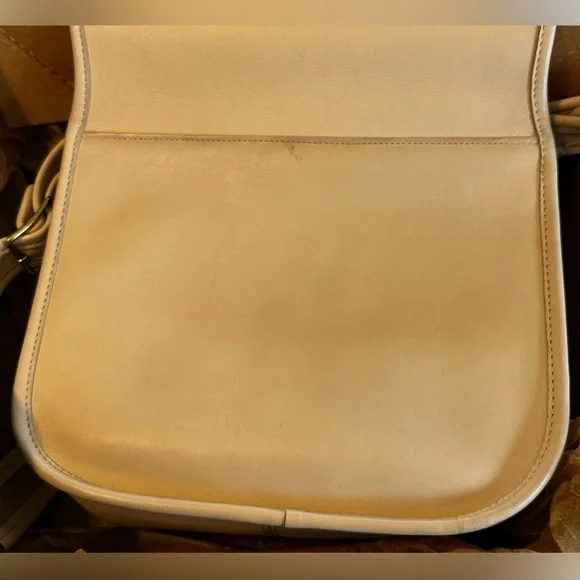 ⭐️Authentic VINTAGE Coach Classic shoulder flap saddle Bag 9170 - Picture 9 of 16